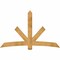 Ekena Millwork Alberta Rough Sawn Timber Gable Bracket, Western Red Cedar, 84"W x 53"H x 4"D x 6"F, 15/12 Pitch GBW084X53X0406ALB00RWR - alternate 1
